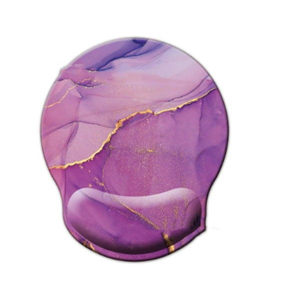 GJX Mouse Pad with Wrist Support,Ergonomic Memory Foam Wrist Rest Keyboard and Mouse Combo,Non-Slip Rubber Base Desk Mat