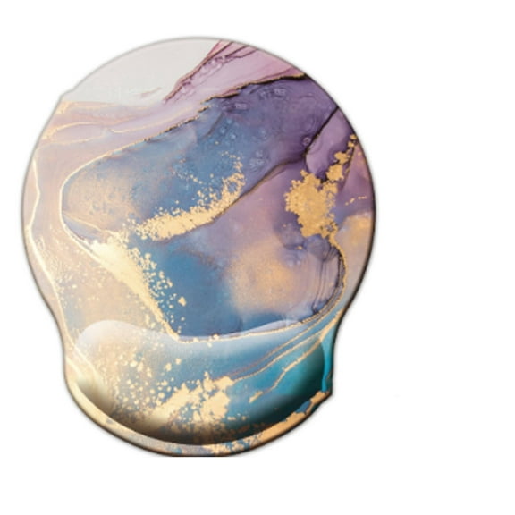 GJX Mouse Pad with Wrist Support,Memory Foam Wrist Rest Keyboard and Mouse Combo,Wireless Convenience Desk Mat