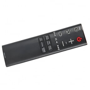 GJX Multi Function Soundbar Remote Control, Bluetooth and IR Audio Replacement, Wired Subwoofer Controller for Home Theater