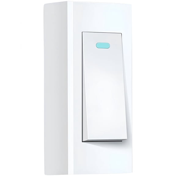 GJX Multi Function White Double Pole Double Throw Paddle Switch for Daily Home Use Clapper Light Control