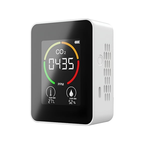 GJX Multifunctional LCD Digital Display Portable Carbon Dioxide Meter Temperature And Humidity Tester Air Quality Monitoring Analyzer, Wide Use