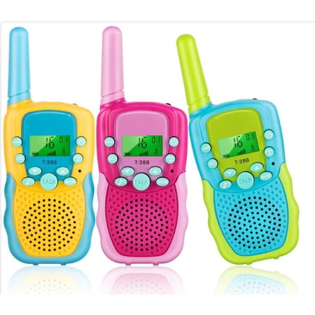 GJX Multiple Channels Walkie Talkies,VOX Walkie Talkies Long Range,Adaptable Communication Range Radios Walkie Talkies,Intercoms Wireless for Home