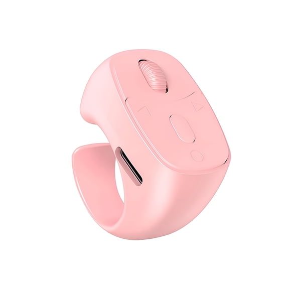 GJX New Fingertip Ring Remote Control Scrolling Wireless Bluetooth Mobile Selfie Mice Video Automatic Page Turner