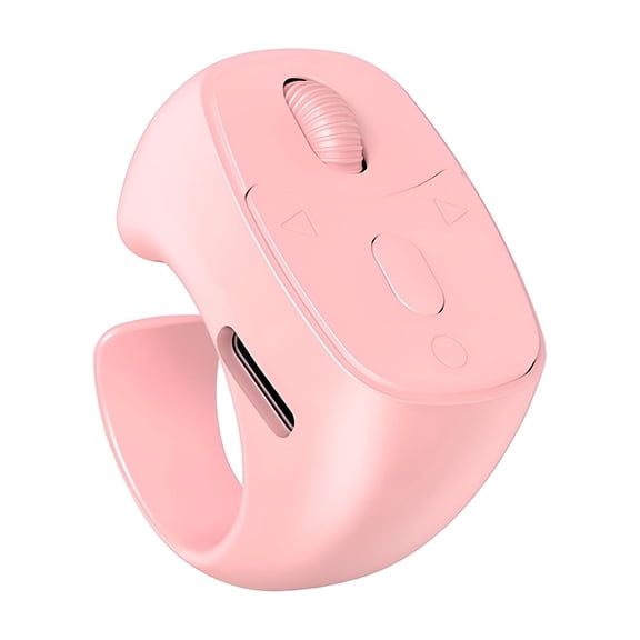 GJX New Fingertip Ring Remote Control Scrolling Wireless Bluetooth Mobile Selfie Mice Video Automatic Page Turner