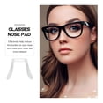 thumbnail image 1 of GJX Nose Piece for Glasses 3Pcs Replaceable Glasses Nose Pads Plastic Nose Cushions Comfortable Eyeglass Nose Pads, 1 of 4