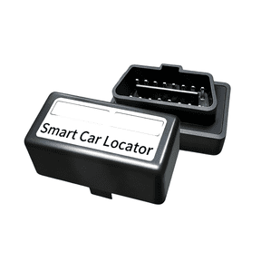 GJX Obd  Vehicle Tracker Work with Find My Real-Time Vehicle Tracking Device Obd Anti-Lost Device Finder for Cars No Subscription Needed Quick Installation Global Position Ios Only Black