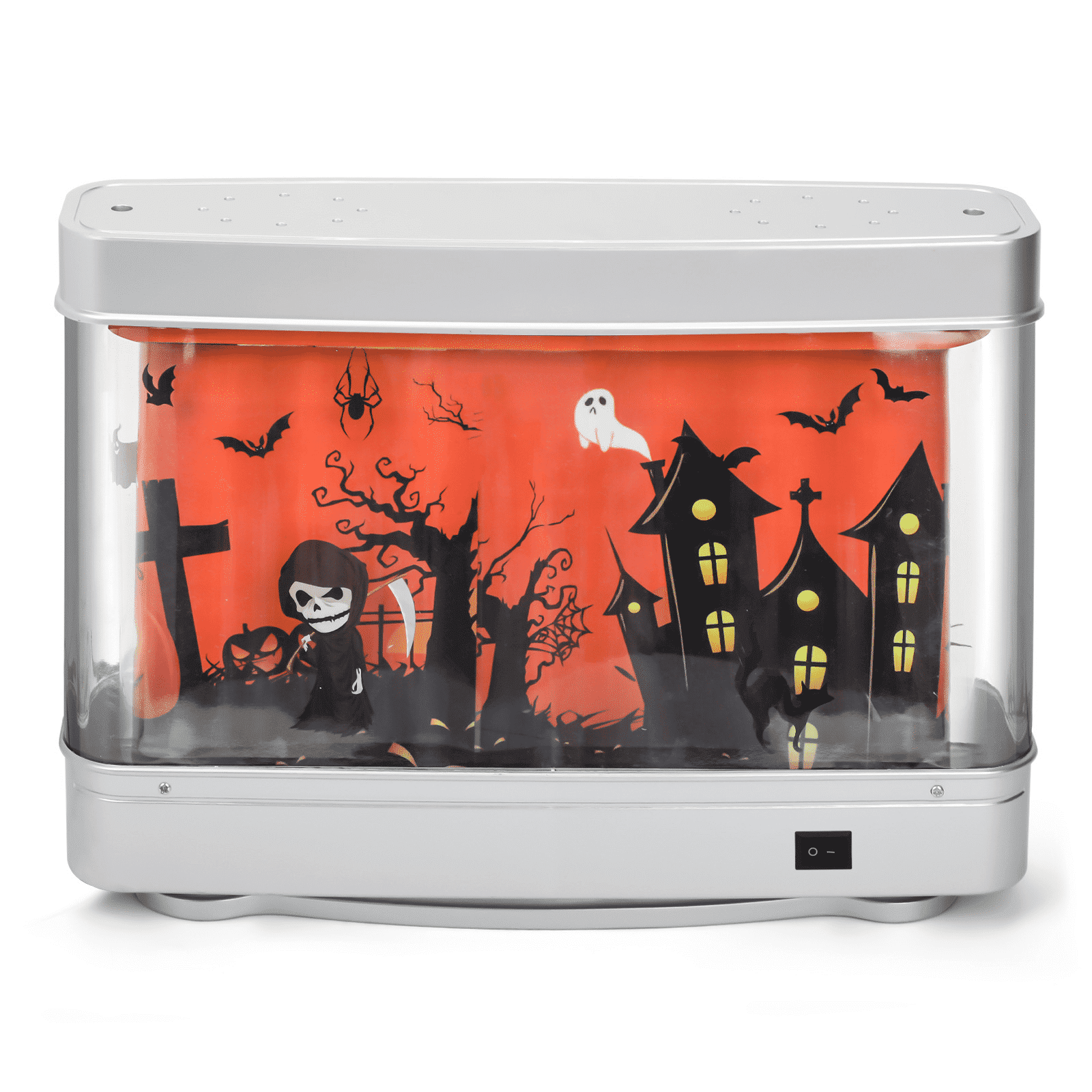 GJX Ocean Lamp Charming Night Light Fake Fish Tank Aquarium Ornamentation Aquarium Lamp Halloween Regulations