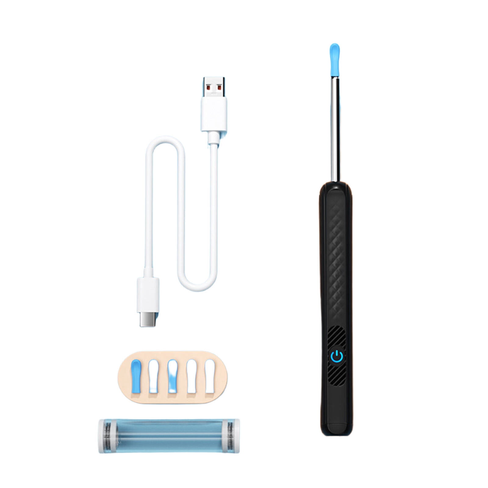 GJX Otoscope with Light,Adjustable Ear Wax Removal Solution,Crystal ...
