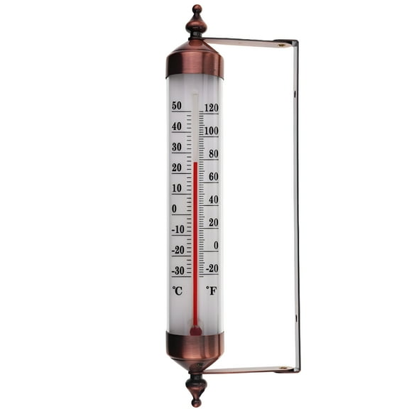 GJX Outdoor Thermometer Garden Patio Outside Wall Greenhouse Sun Terrace