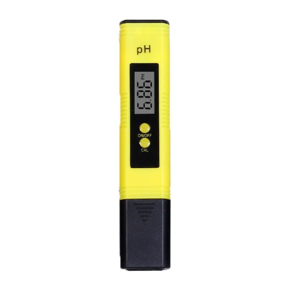 GJX 2026 New Ph Meter,Advanced Ph Tester Digital,Portable Ph Tester for Aquarium,Pool,Soil,Hydroponics,Yellow