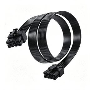 GJX Pcie Cable Compatible with Corsair Type 3 Type 4 Psu, 8 Pin to 6+2 Gpu Power Cable, 25.5 Inch 18Awg Modular Cable, Replacement Graphics Card Power Cord (Not for Type 5)