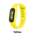 thumbnail image 1 of GJX Pedometer,Precision Step Counting Step Counter,Health Monitoring Step Tracker,Yellow, 1 of 1