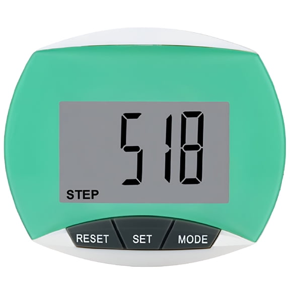 GJX Pedometer Walking Step Counter with Belt Clip Multi-functional Pedometer LCD Display Fitting Exercise Accessory