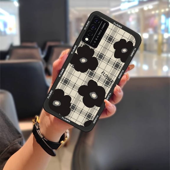 GJX Phone Case For TCL T-Mobile Revvl V+ 5G/Revvl V Plus 5G,Waterproof Dirt-resistant Protective Cartoon Shockproof Anti-knock Cute Phone Pouch Soft case Fashion Design Graffiti Durable