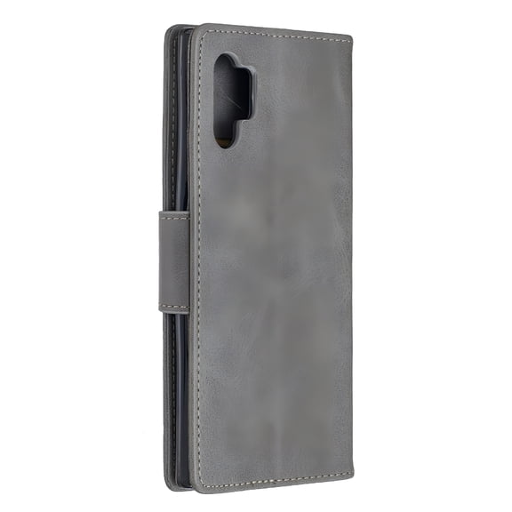 GJX Phone Case Wallet, Folio Slim PU Leather Stand Shockproof Protective Cards Cash Pouch Wallet Cover, Gray