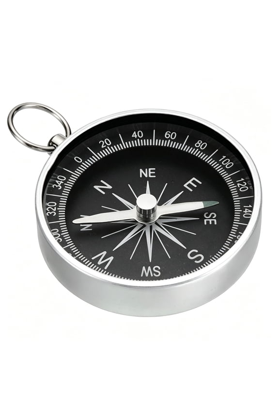 Pocket Compass,Survival Sports Navigation Compass with Key Ring for Outdoors Camping Hiking