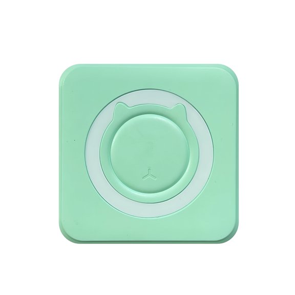 GJX Pocket Thermal Printer, Bluetooth Portable Mini Printer for Photo/Label/Text Printing, Ocr Scanner, Study Buddy & Kids Gift / Diy StickersGreen