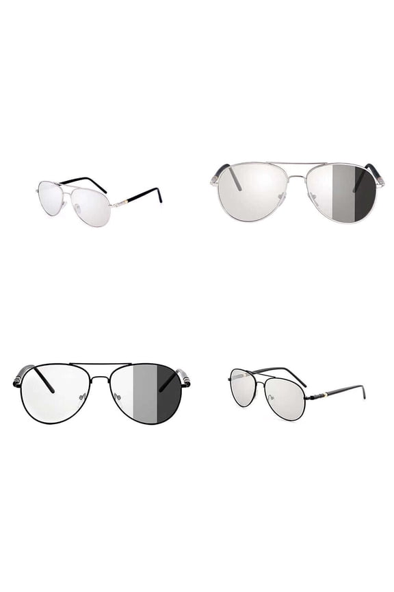 Polarized Pilot Aviator Sunglasses Large 60Mm Frame W/Case