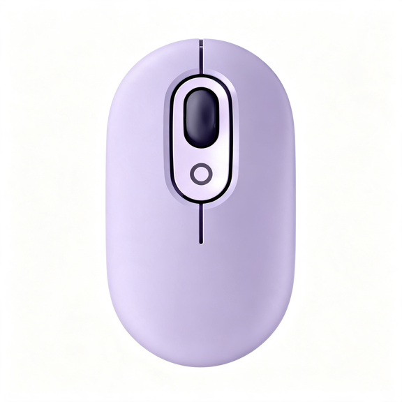 GJX Pop Mouse,Compact and Portable Wireless Bluetooth Mouse with Programmable Buttons and Quiet Clicks,Easy-Switch Between Up to 3 Devices,Laptop,Tablet,Pc-Cosmos