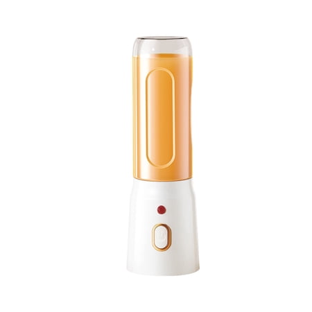 GJX Portable Blender,Powerful 4-in-1 Mini Blender with 10-Blade Design,11500mAh Smoothie Blender for Juice,White