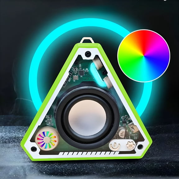 GJX Portable Bluetooth Speaker Audio Subwoofer Mini Wireless Portable Speaker Hifi Music Surrounding Sound Outdoor Loudspeaker