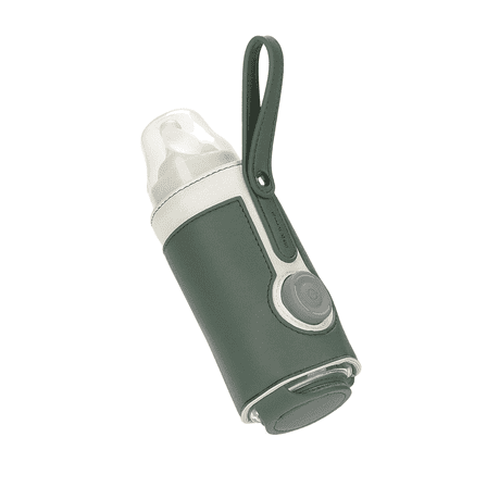 GJX Portable Bottle Warmer,Power Bank Baby Bottle Warmer,Adjustable Travel Bottle Warmer,Green