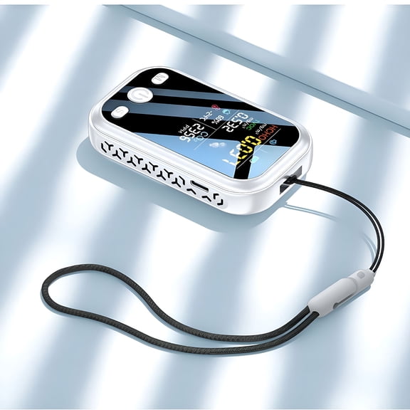 GJX Portable Carbon Monoxide Detector, Handheld CO2 Monitor for Home RV, Rechargeable