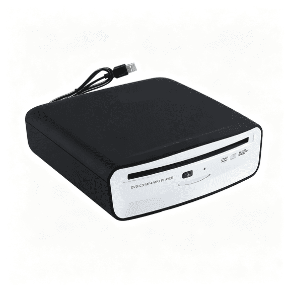 GJX Portable Cd Player for Car with Bluetooth and Usb Connection,Usb External Universal Cars Cd Player for Car Audio Systems/Tv/Macbook Pro/Laptops Desktops/Bluetooth Speaker with Plug and Play