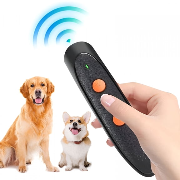 GJX Portable Dog Barking Control Device Dog Bark Deterrent Devices Usb Rechargeable, Easy to Carry, Training Tone Button, Quiet Effective, Dog Barking Deterrent Devices