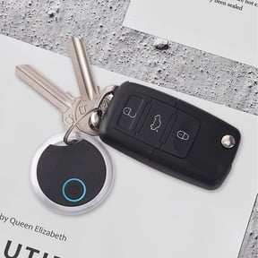 GJX Portable Gps Tracking Mobile Tracking Anti Loss Smart Device Key Finder Locator Gps Finders Tracker Device for Pets Dog Cat Wallet Keychain Luggage,Alarm Reminder(Black)