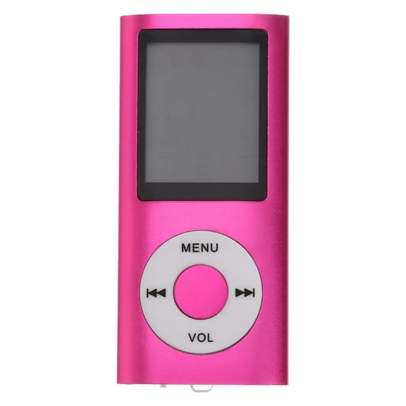 GJX Portable MP3 MP4 Player with 1.8 Inch Screen - Compact Aluminum Alloy Music Player with USB 2.0 Port, E-Book Reader, Photo Viewer, Voice Recorder, Video Playback