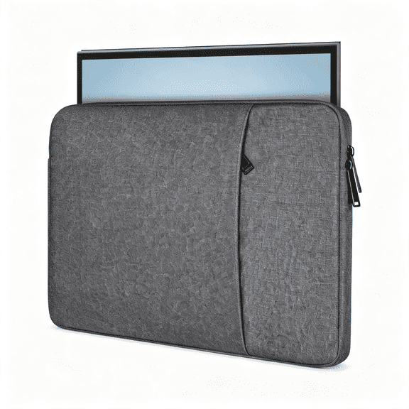 GJX Portable Monitor Case Sleeve for Most 15.6/16.1 in Monitors, Compatible with 15.6" 16" 16.1" Portable Display Monitors, Space Grey