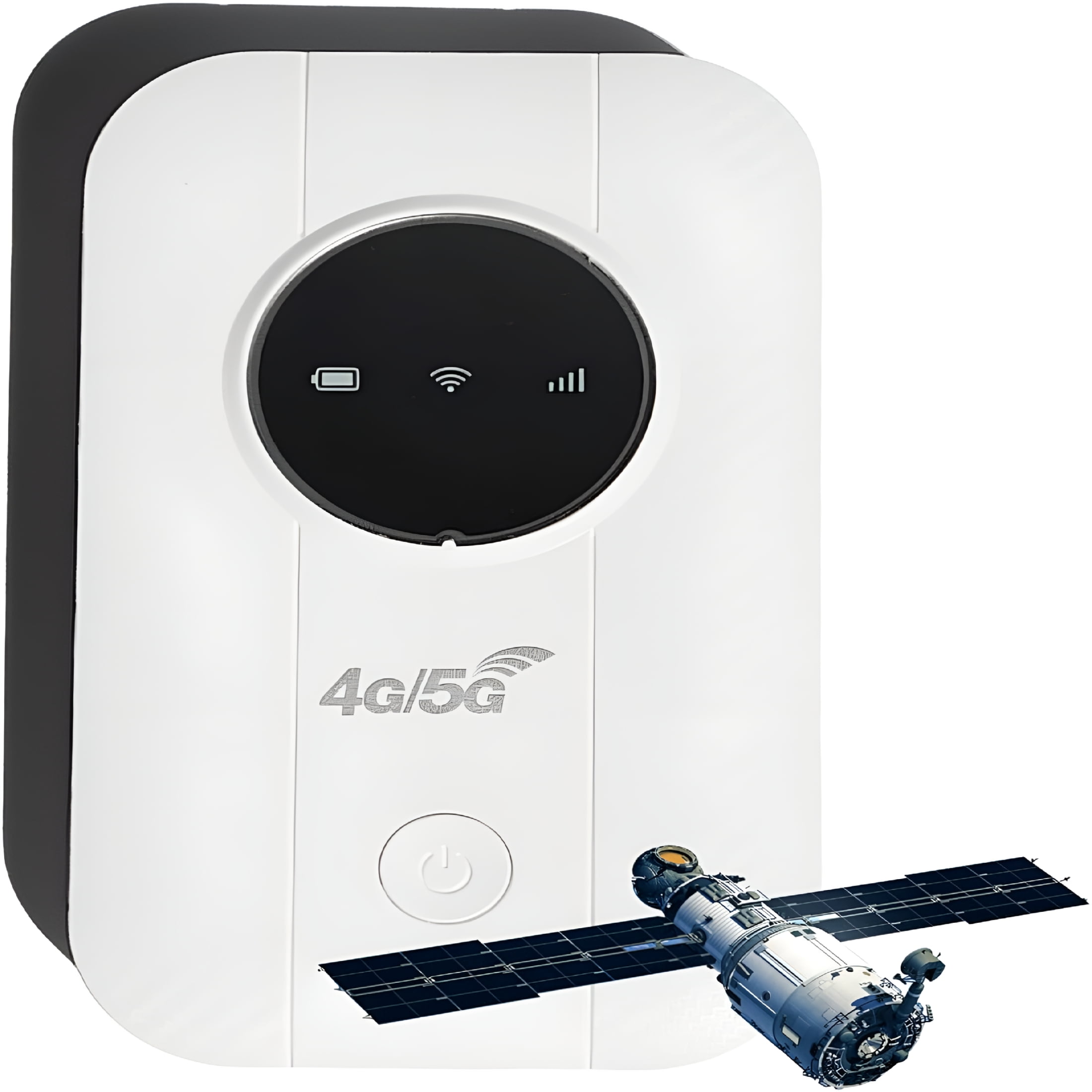 GJX Portable Satellite Internet WiFi Router High Speed Smart Router (1pc)