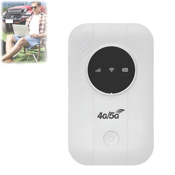 GJX Portable WiFi Hotspot Router - High-Speed Mobile Internet Anywhere,Pocket-Sized Satellite WiFi for Travel,Unlimited Connectivity for Business & Outdoor Use