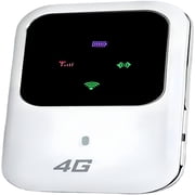 GJX Portable WiFi Mobile Hotspot, 4G LTE Travel Router for Laptops and Smartphones, Compact Wireless Internet Access Point for Car, Business Trips, and Outdoor Use