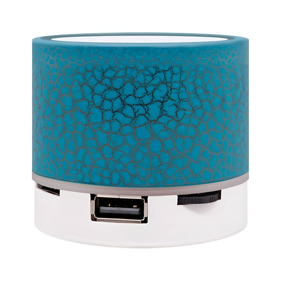 GJX Portable Wireless Bluetooth Speaker with Flare Light, USB Rechargeable