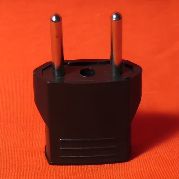 GJX Power Converter Plug Adapter Travel USA Europe Convert US To EU Outlet Charger