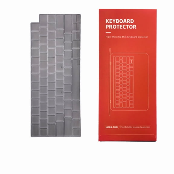 GJX Premium Ultra Thin Keyboard Cover Protector, Compatible with 2021-2026 Pro 14"/16" M1-M5 Pro/Max, 2022-2026 M2-M5 Air 13"/15", US ANSI Layout, Translucent