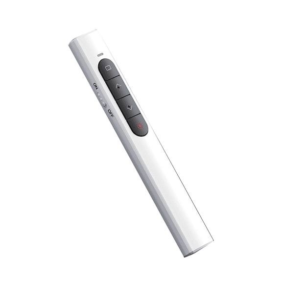 GJX Presentation Clicker,Wireless Operation Wireless Clicker for PowerPoint Presentations,Laser PointerLaser Pointer for Presentations