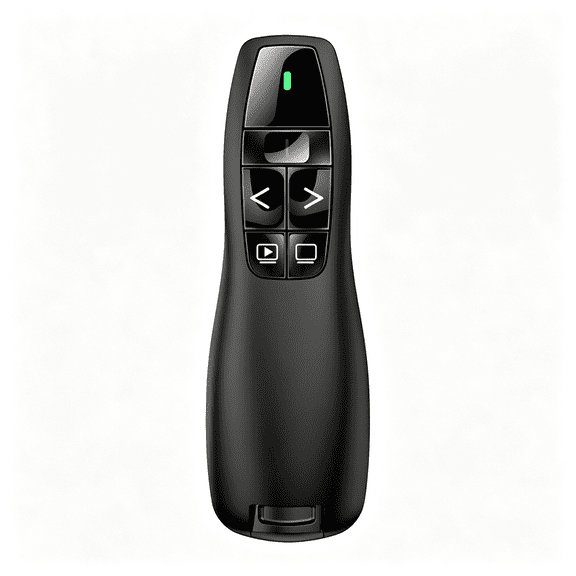 GJX Presentation Clickers for Powerpoint, Clicker for Laptop Presentations Remote, USB Wireless Presenter Remote, Power Point Remote Clicker for Computer/Mac/Ppt/Google Slide Advancer
