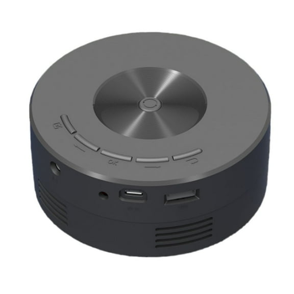 GJX Projector,Wired Screen Sharing Function Mini Projector,Multi Functional Interface Small Projector