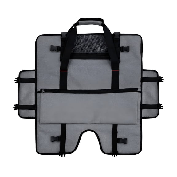 GJX Protective Monitor Carrying Bag for 20-24 Inch Lcd Screens-Padded Travel Case with Handle,Dustproof Computer Monitor Cover for Desktop Screens&Accessories