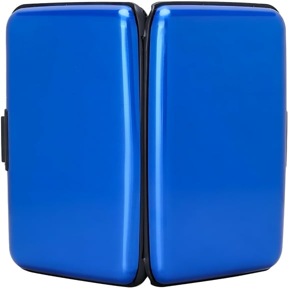 GJX RFID Blocking Credit Card Protector ID Card Case Hard Shell Business Card Holder, Wallet for Men or Women