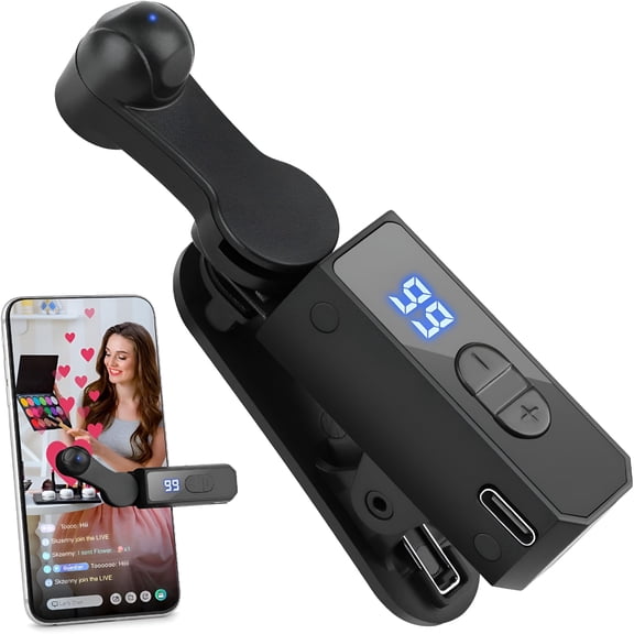 GJX Recharge Auto Clicker for Smart Phone,Phone Screen Device Speed Clicker for Apps,Fast Click Simulation Finger Continuous Click for Game,Live Broadcasts Likes