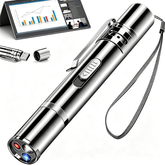 GJX Red Laser Pointer Usb-Rechargeable,For Classrooms and Meetings Red Laser Pointer