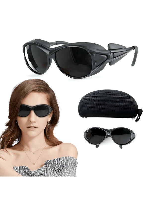 Red Light Therapy Glasses, Eyes Protection for Tanning Goggles, Laser Safety Glasses, Eye Protection for Red Light Therapy.