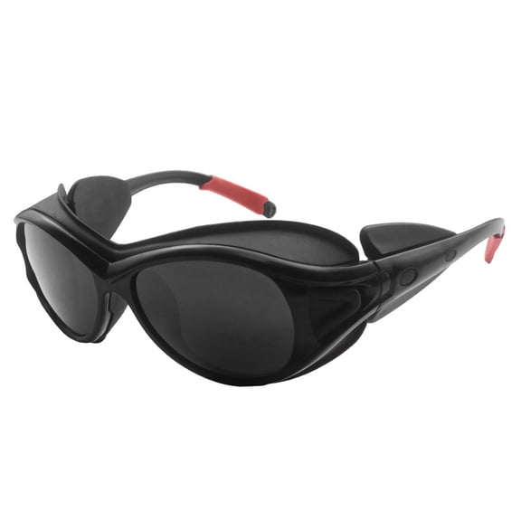 GJX Red Light Therapy Glasses,Professional Eyes Protection for Tanning Goggles,Laser Safety Glasses Goggle 190-2000Nm for Laser Hair Removal Treatment Red Light Therapy