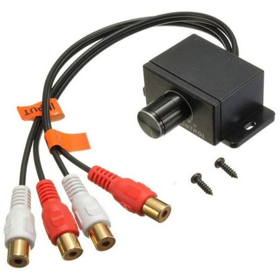 GJX Remote Amplifier Level Controller,Black,Small