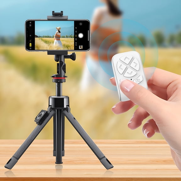 GJX Remote Control for TikTok, Page Turner for Kindle App, Bluetooth Camera Video Recording Remote, Scrolling Ring for iPhone, iPad, iOS, Android