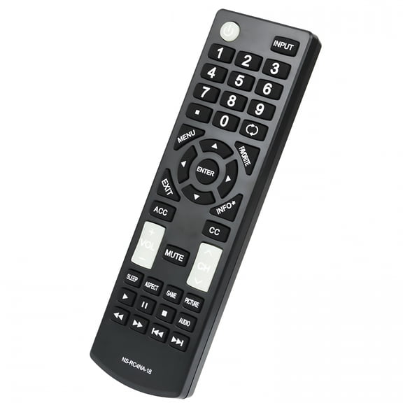 GJX Replacement Remote Control Fit for 22" to 55" Insignia TV Models